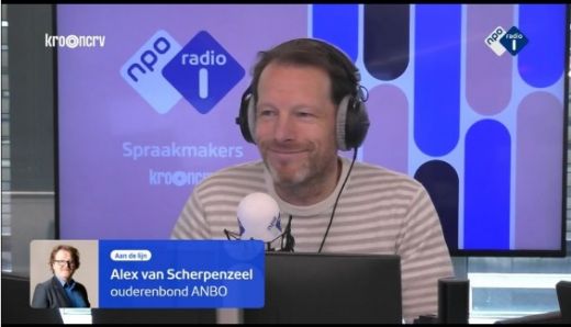 Herman van der Zandt in gesprek met ANBO-PCOB's Alex van Scherpenzeel