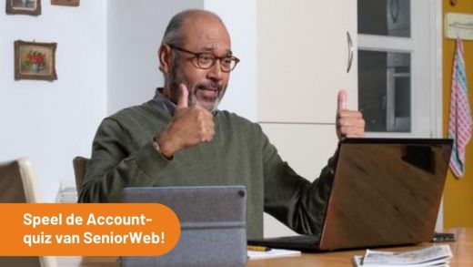 Speel de Accountquiz van SeniorWeb | ANBO Ledenvoordeel