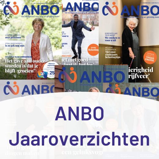 ANBO Jaaroverzichten - Bekijk per jaar wat ANBO heeft bereikt
