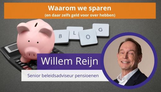 ANBO | Blog Willem Reijn - Waarom we sparen