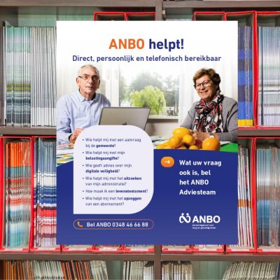 Ontvang de gratis brochure over ANBO Advies