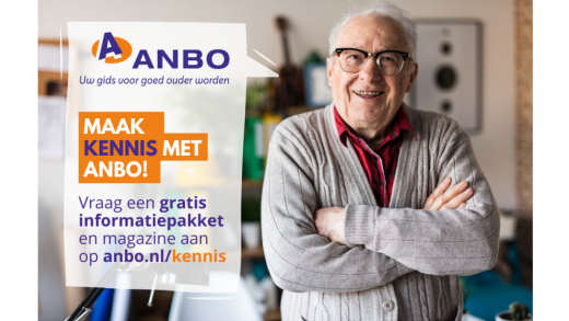 Visitekaartje vrijwilligers, ontvang een gratis ANBO Magazine