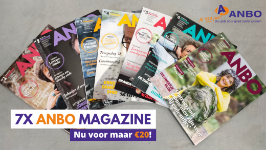 Jubileumaanbieding: 7x ANBO Magazine voor €20
