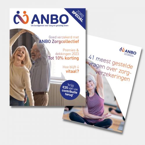 Ontvang de ANBO Zorgspecial en de 41 meest gestelde vragen over zorgverzekeringen